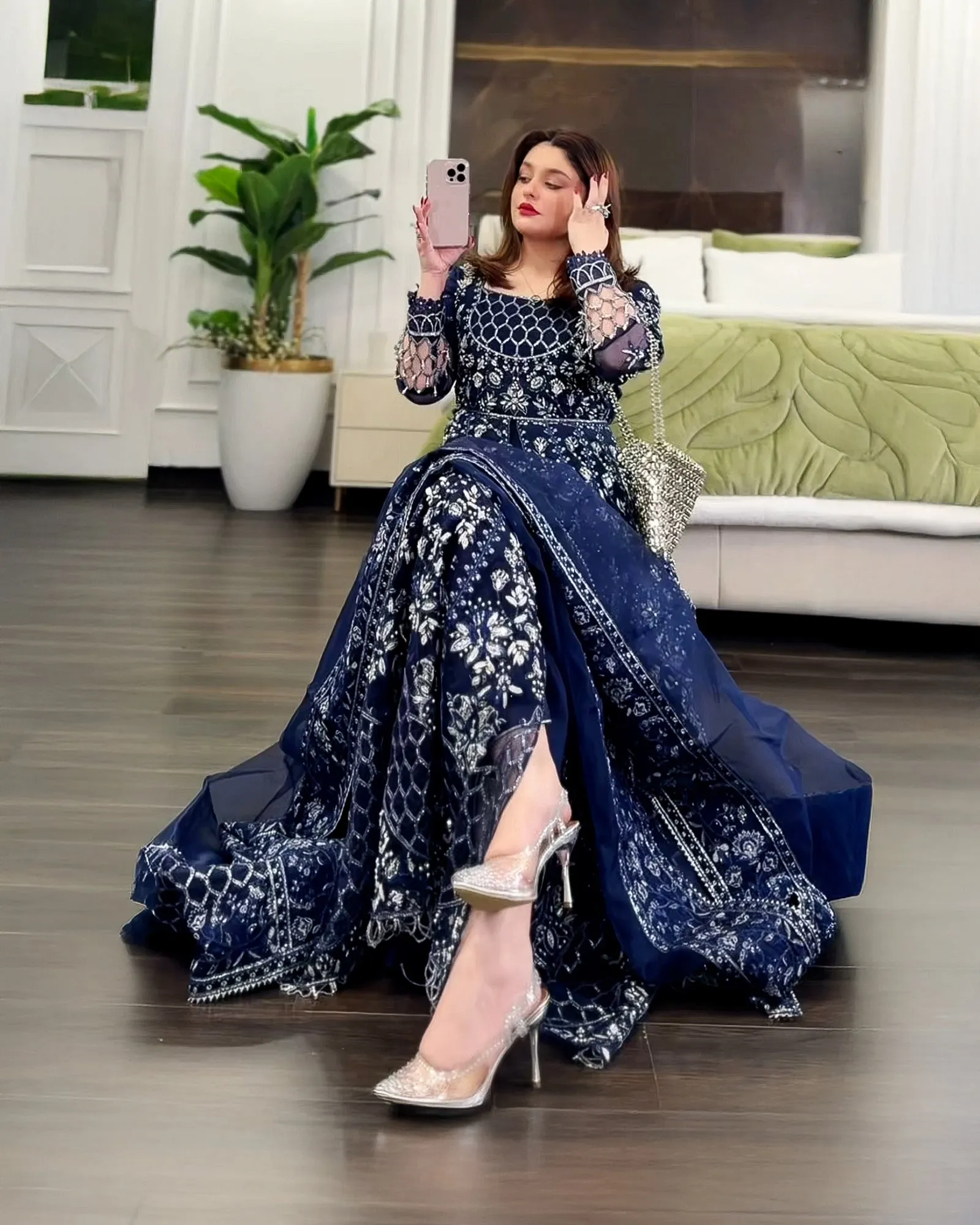 3-Piece Ready-to-Wear Organza Maxi | 421-AR-ORZ