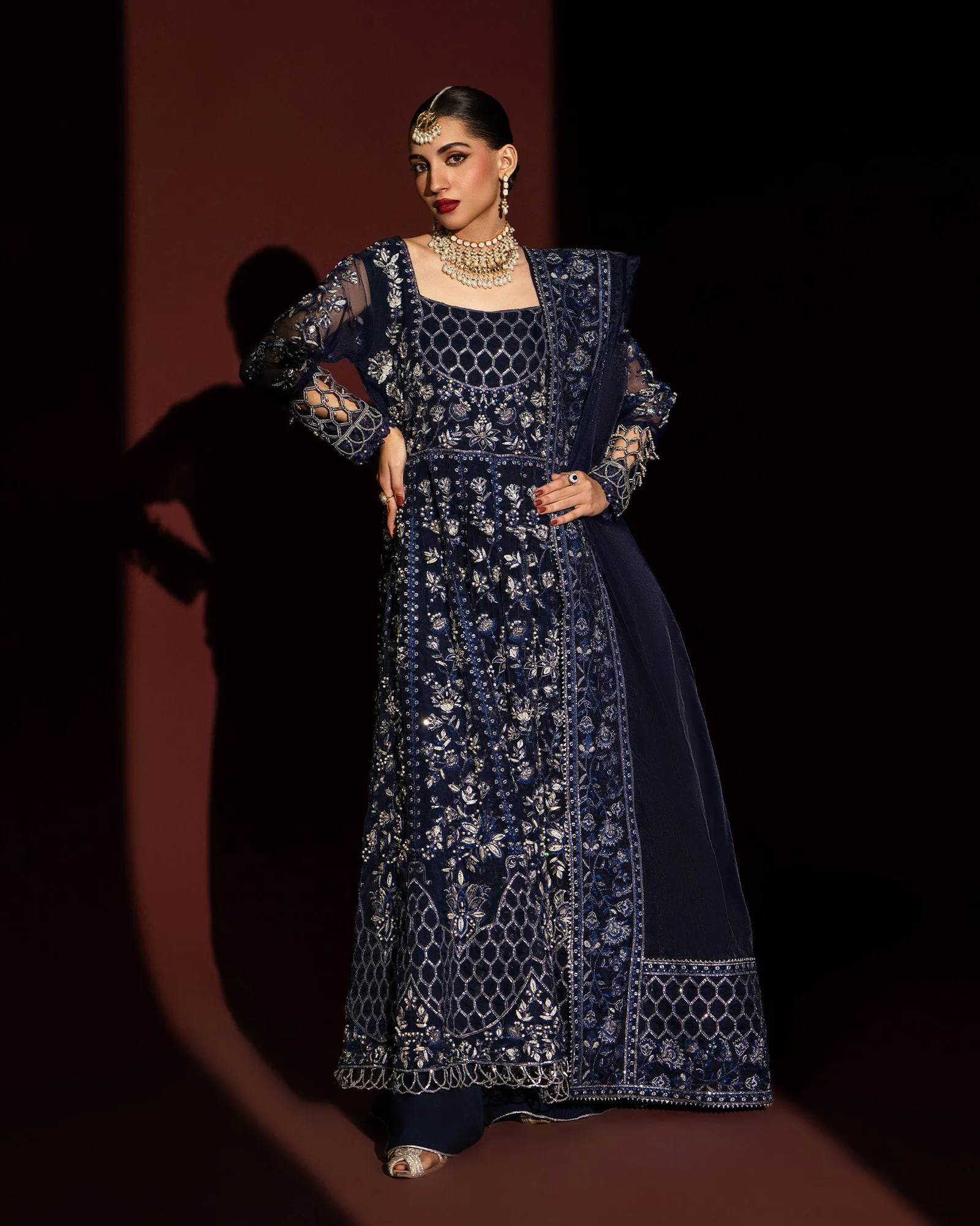 3-Piece Ready-to-Wear Organza Maxi | 421-AR-ORZ