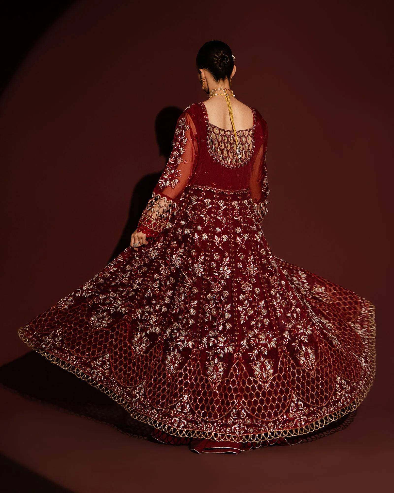 3-Piece Ready-to-Wear Organza Maxi | 421-AR-ORZ