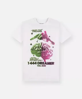 444 Dreams Tee (White) - PP200325WHT