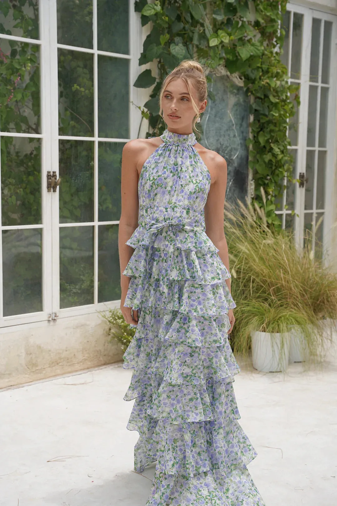 Angel maxi dress (halterneck)
