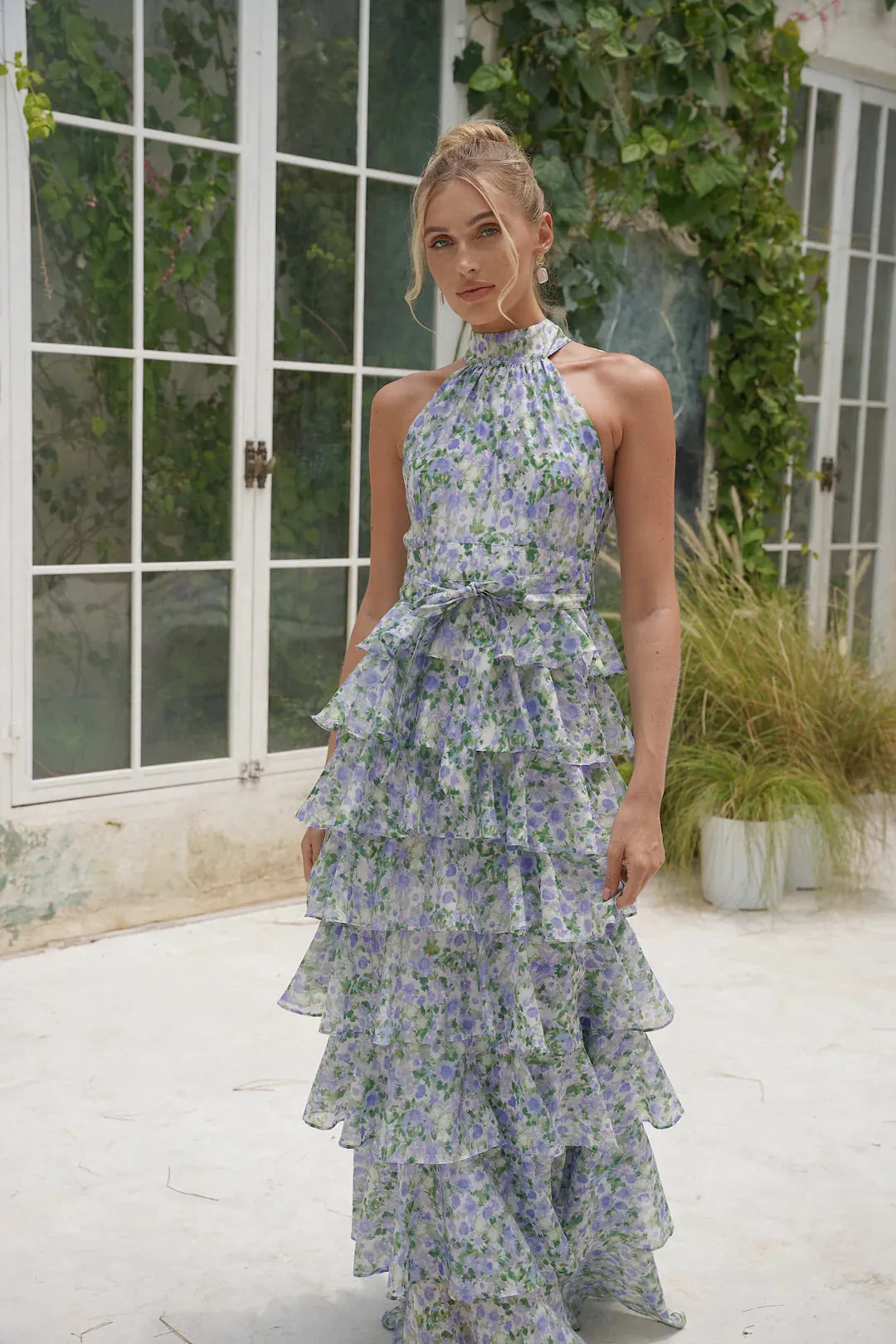 Angel maxi dress (halterneck)