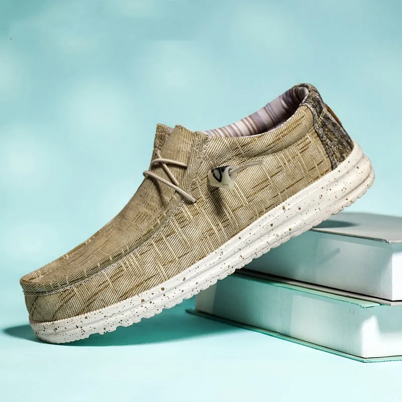 Autumn Plus Size 39-48 Men Canvas Shoes Espadrilles Breathable Casual Shoes Men Loafers Comfortable Ultralight Lazy Boat Shoes