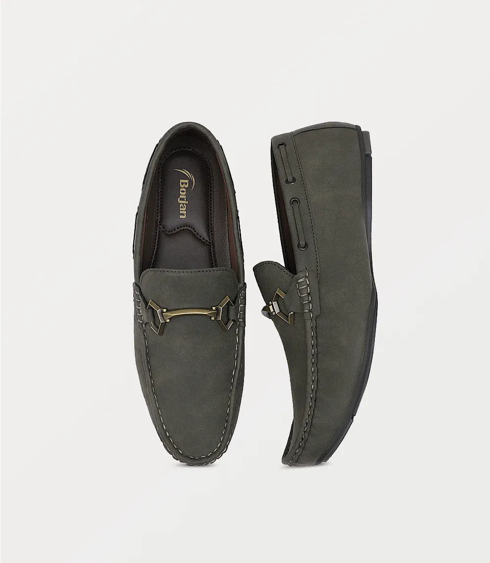 BM6758-KHAKI-Men Loafers