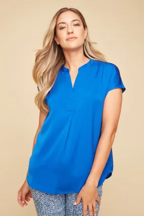 Cap Sleeve Dolman Blouse