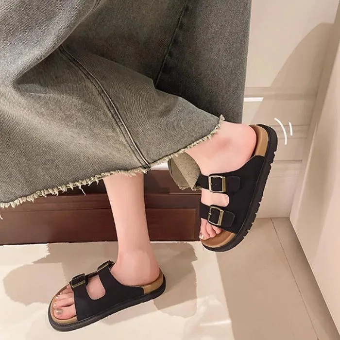 Cecilia - Trendy Thick Bottom Slip-On Sandals for Women