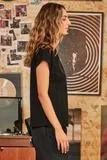 Cooper C Flowers Tee Shirt Black