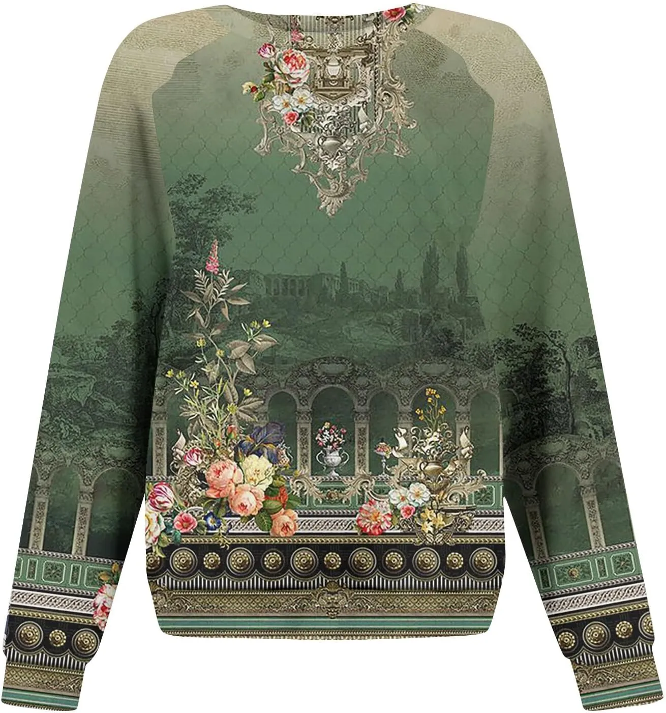 Crewneck Sweatshirts For Women Trendy Crewneck Long Sleeve Shirts Womens Comfy Fall Fashion 2024 Tops Hoodies