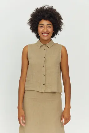 Dina Sleeveless Blouse