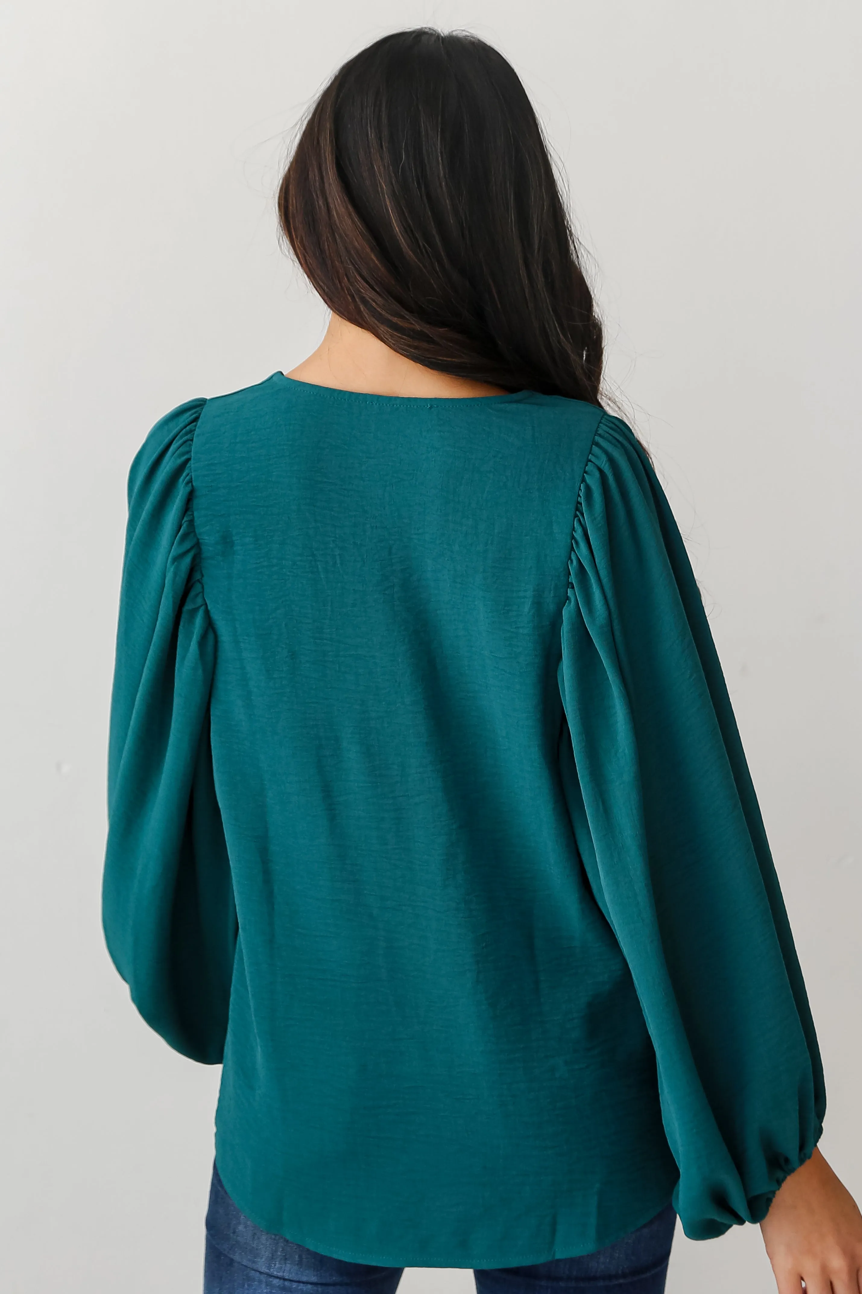 FINAL SALE - Hadley Balloon Sleeve Blouse
