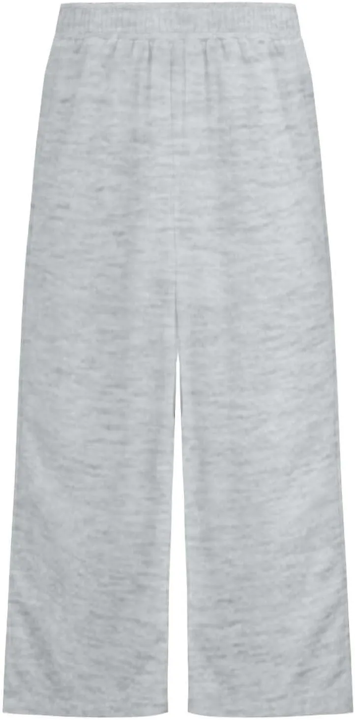 Girls Wide Leg Sweatpants Comfortable Loose Fit with Elastic Waist for Casual Chino Wear