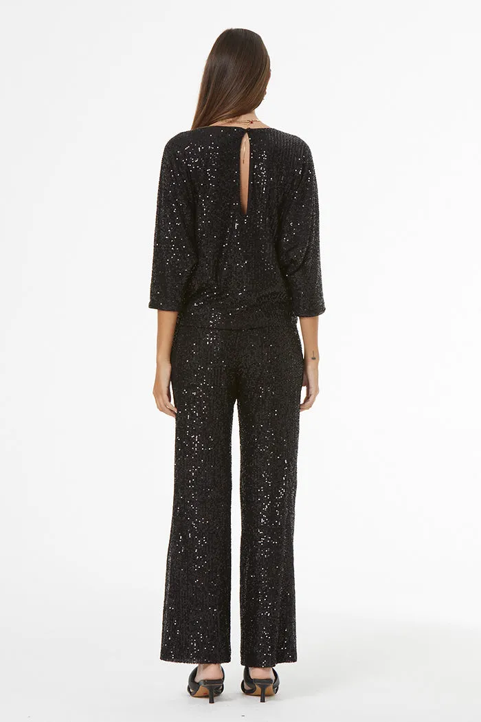 Glimmer Top // Black