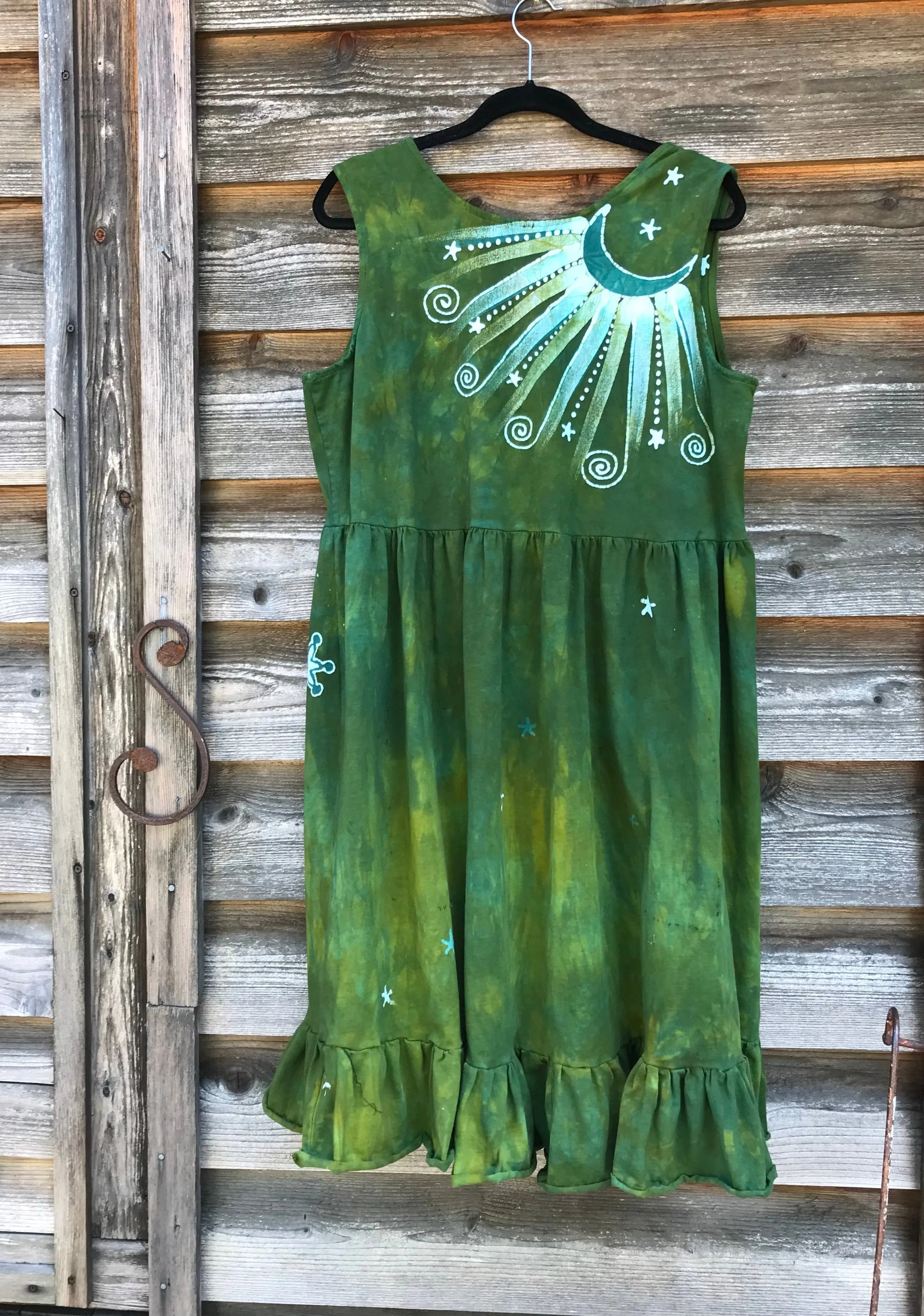 Green Valley Grove by the Forest - Farmer's Market Pocket Dress - Size 2X