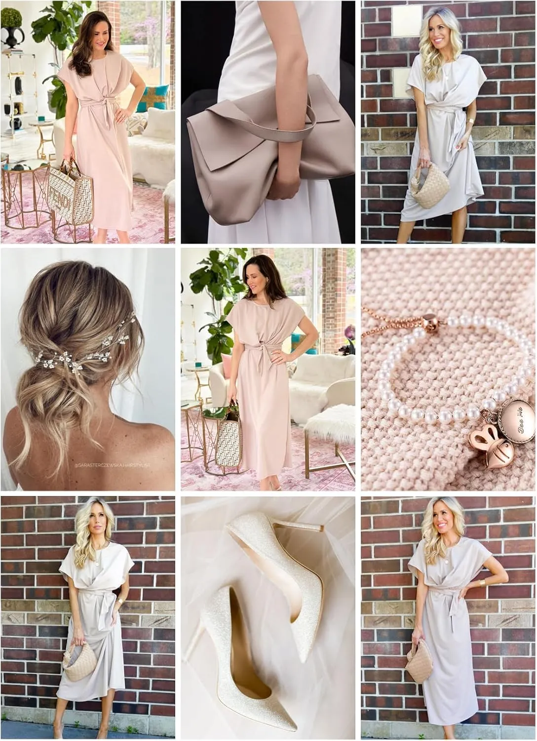 Happy Sailed Womens Formal Dress 2025 Trendy Elegant Batwing Sleeve Front Wrap Tie Waist Long Maxi Cocktail Party Dresses