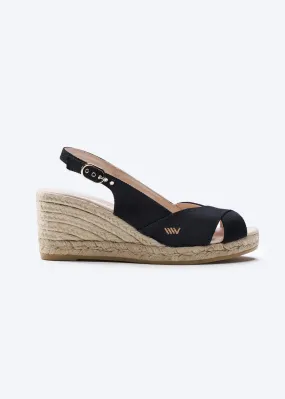 Llansa Canvas Espadrille Sandal Wedges