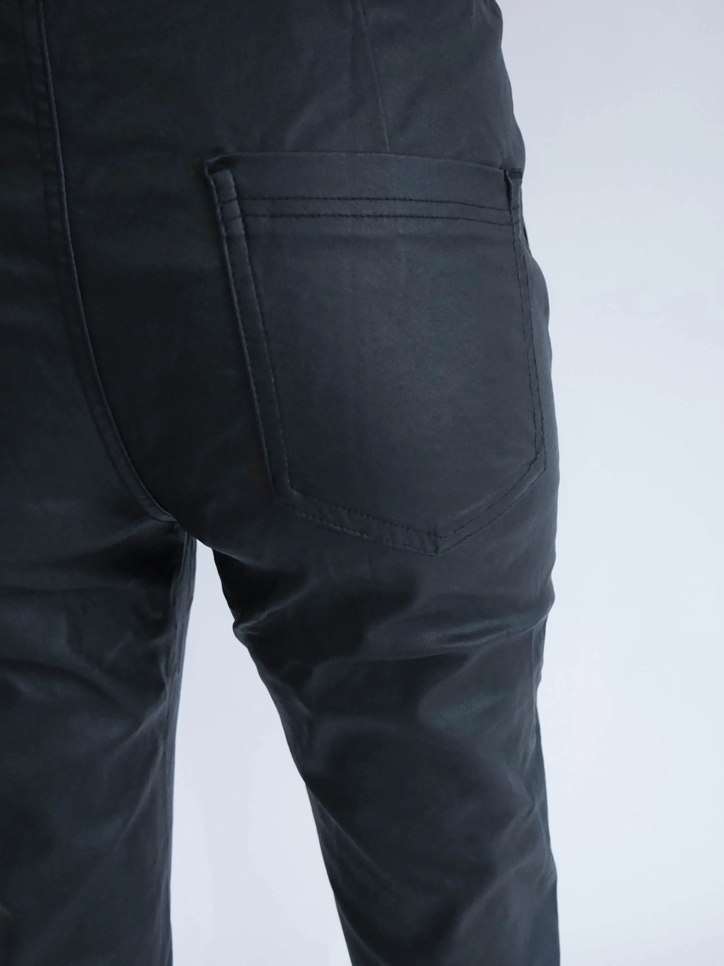 Melly & Co Black Coated Joggers