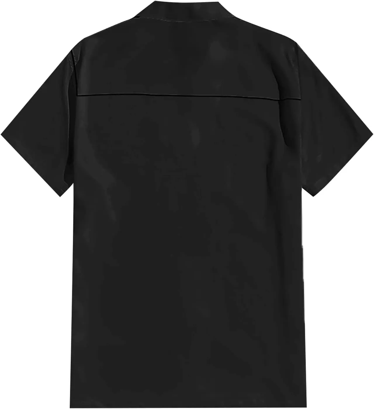 Mens Guayabera Shirt Summer Short Sleeve Cuban Shirt Lightweight Casual Button Down Shirt Travel Beach Tops