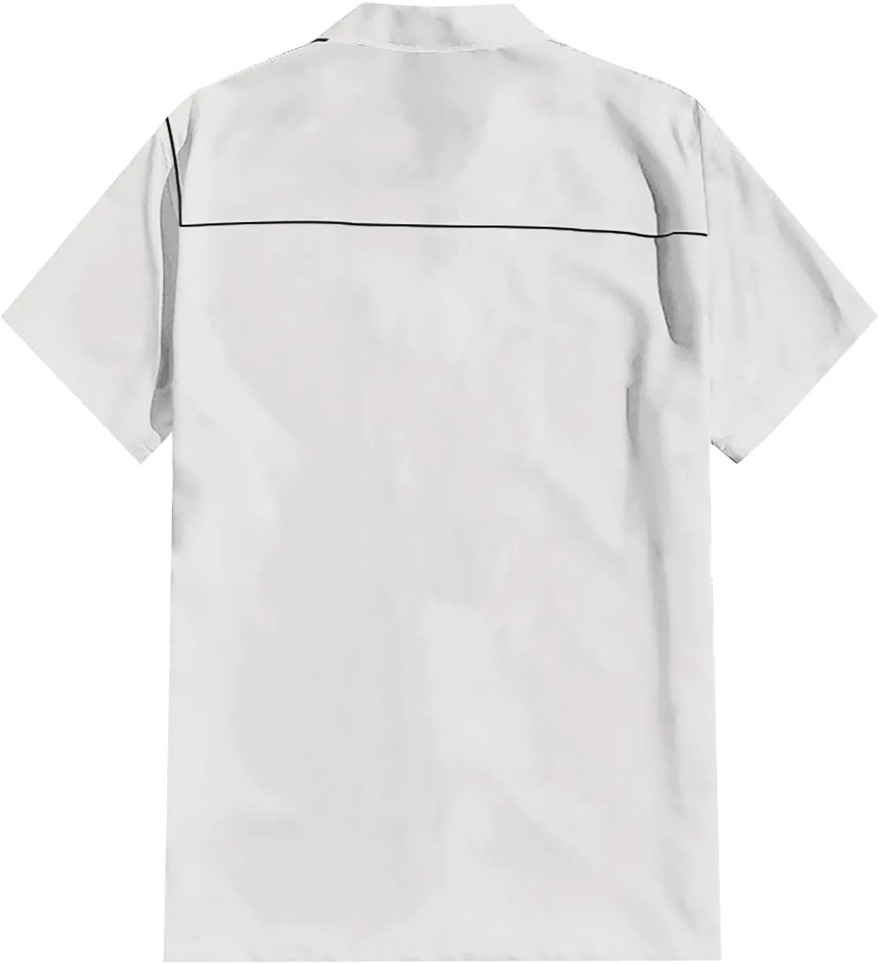 Mens Guayabera Shirt Summer Short Sleeve Cuban Shirt Lightweight Casual Button Down Shirt Travel Beach Tops