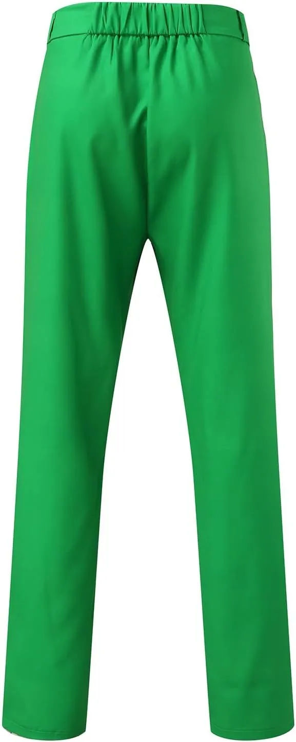 Men's Slim Leg Pants Summer Elastic Waist Fit Comfortable Soft Fit Sport Clothes Comfy Fashion Trendy Trousers
