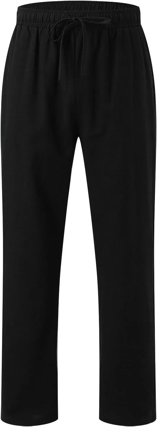 Men's Trendy Pants Summer Elastic Waist Fit Comfortable Leisure Style Elasticity Soft Cute Running Trousers