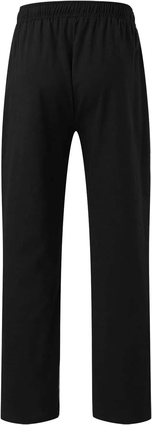 Men's Trendy Pants Summer Elastic Waist Fit Comfortable Leisure Style Elasticity Soft Cute Running Trousers