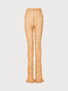 Mesh Drape Pants