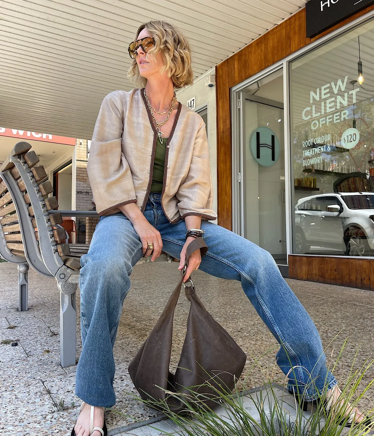 MINEAS BLOUSE- NOMAD