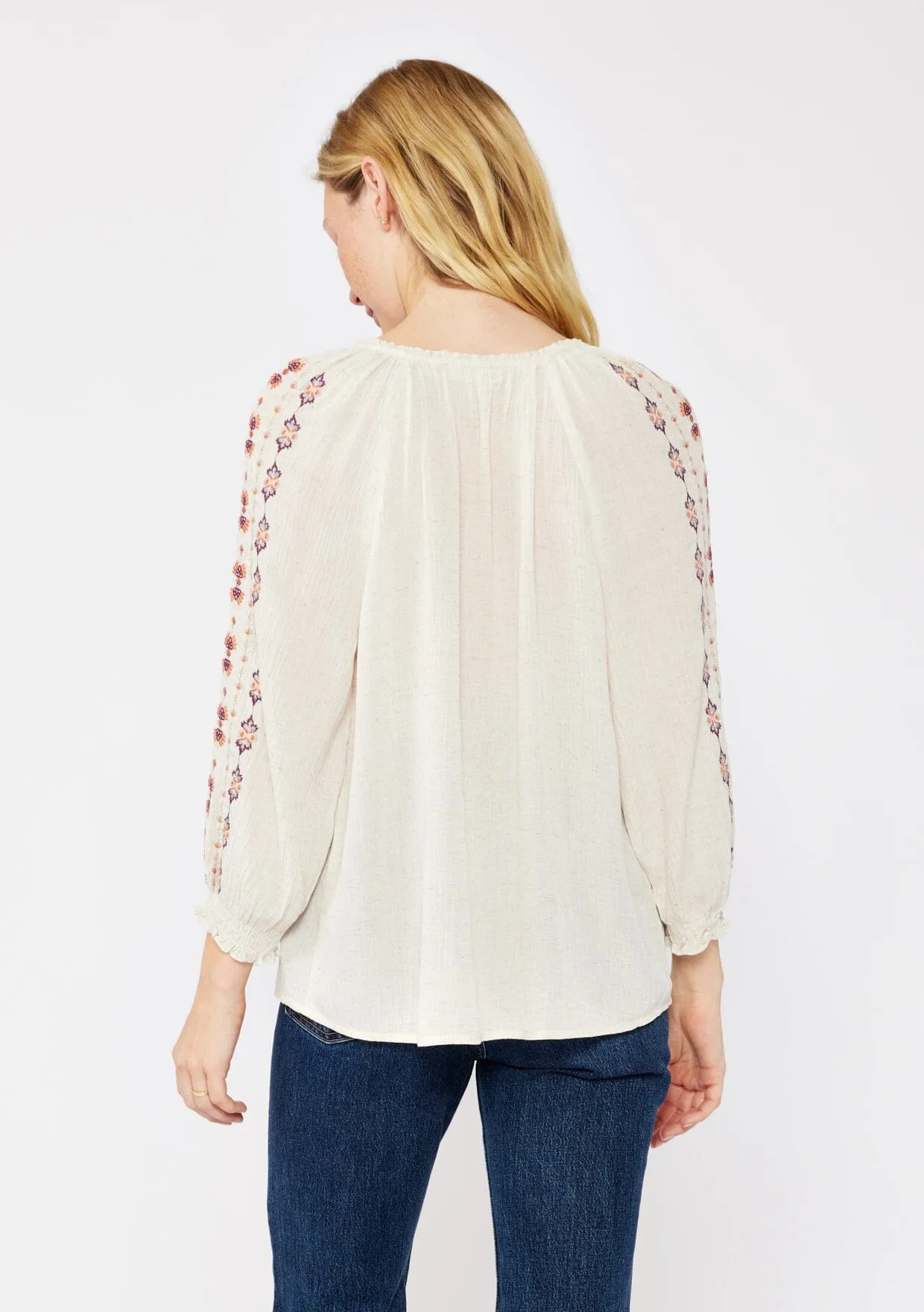 Nessie Embroidered Blouse