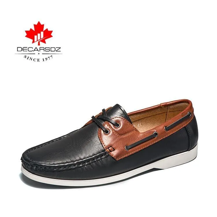 New Comfy Men Loafers Leather Footwear Casual Shoes