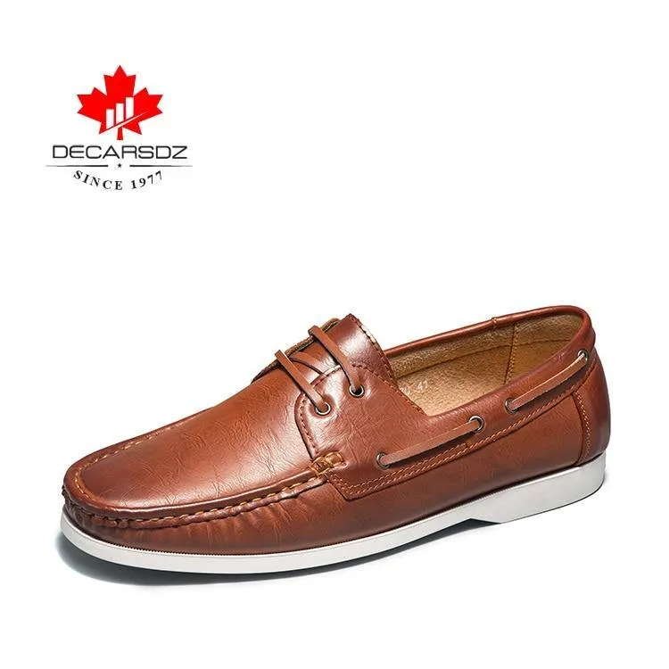 New Comfy Men Loafers Leather Footwear Casual Shoes