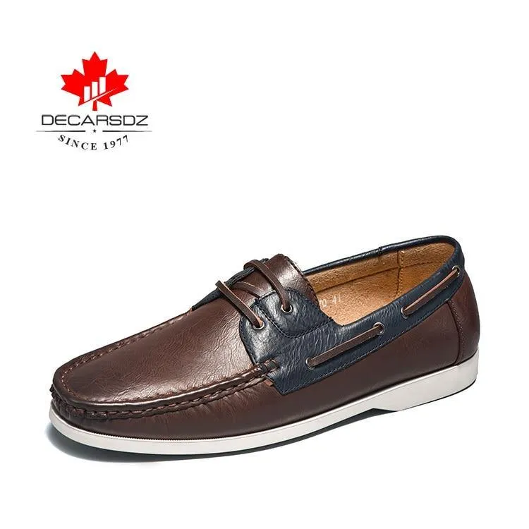 New Comfy Men Loafers Leather Footwear Casual Shoes