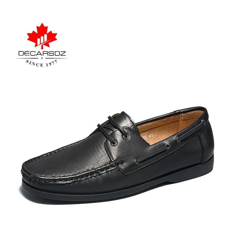 New Comfy Men Loafers Leather Footwear Casual Shoes