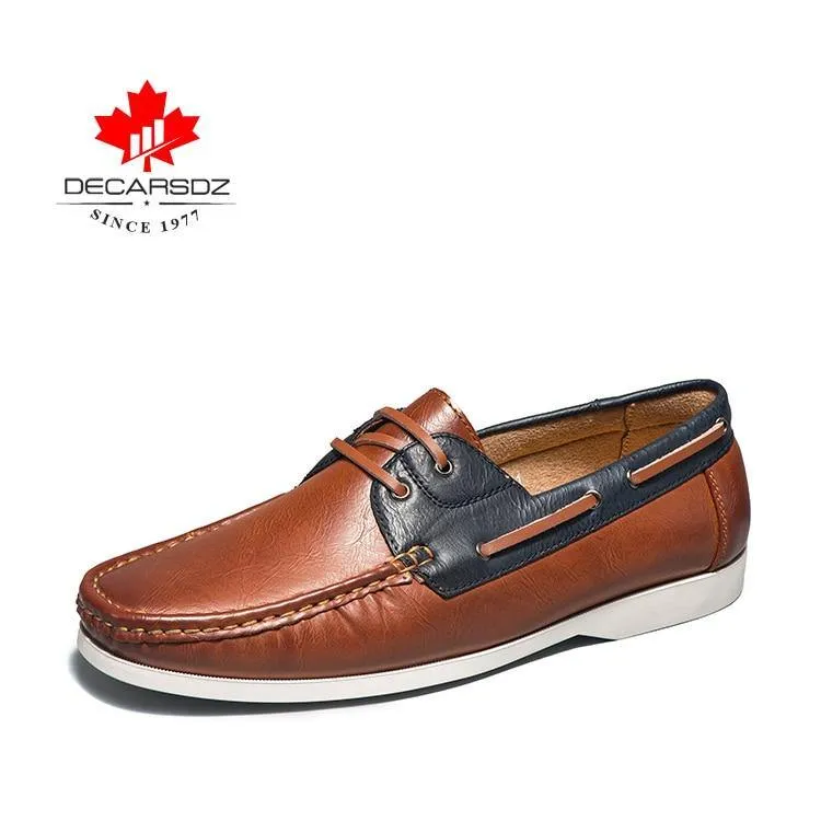New Comfy Men Loafers Leather Footwear Casual Shoes