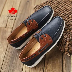 New Comfy Men Loafers Leather Footwear Casual Shoes