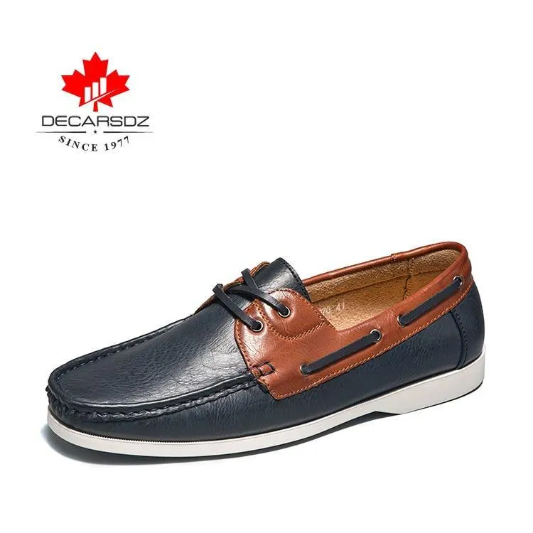 New Comfy Men Loafers Leather Footwear Casual Shoes