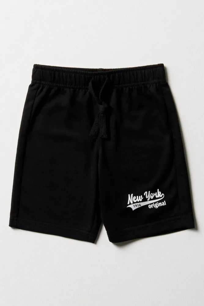 New York Shorts Black