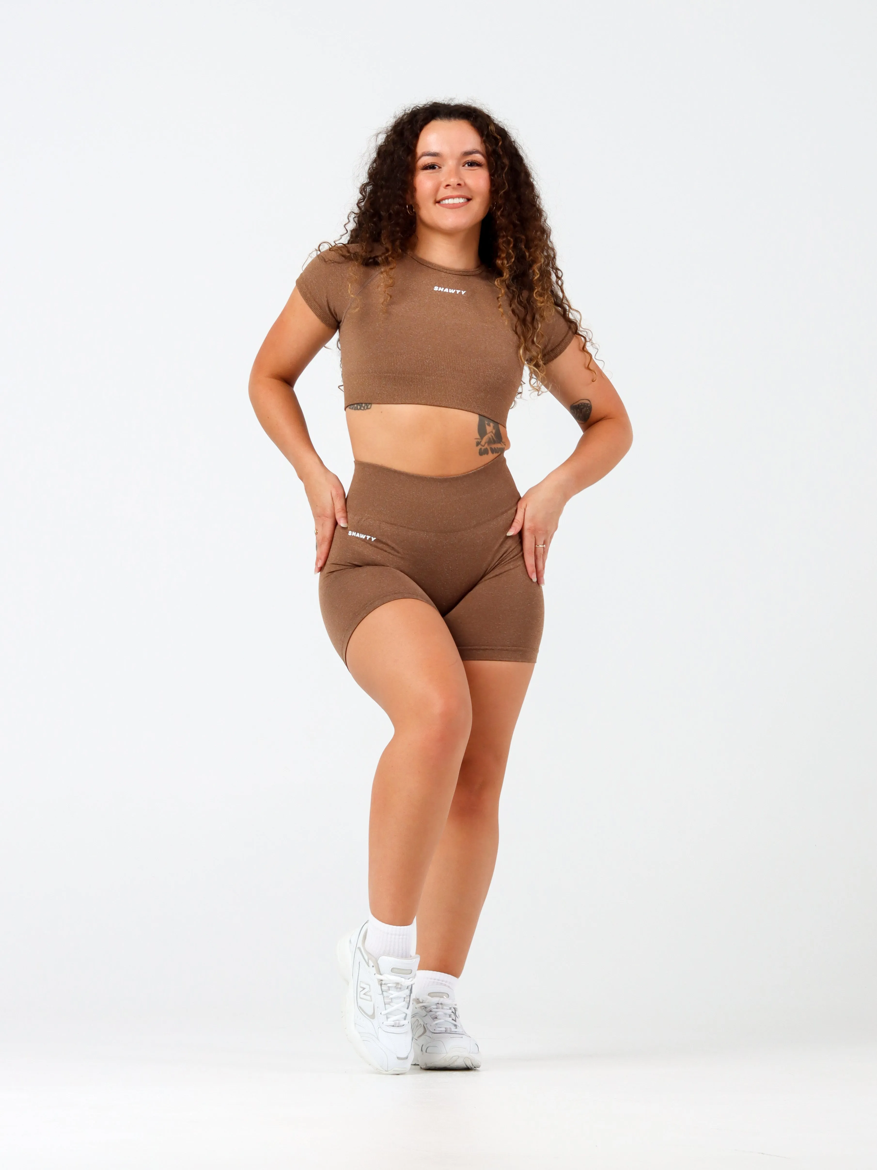 Plain Seamless Shorts