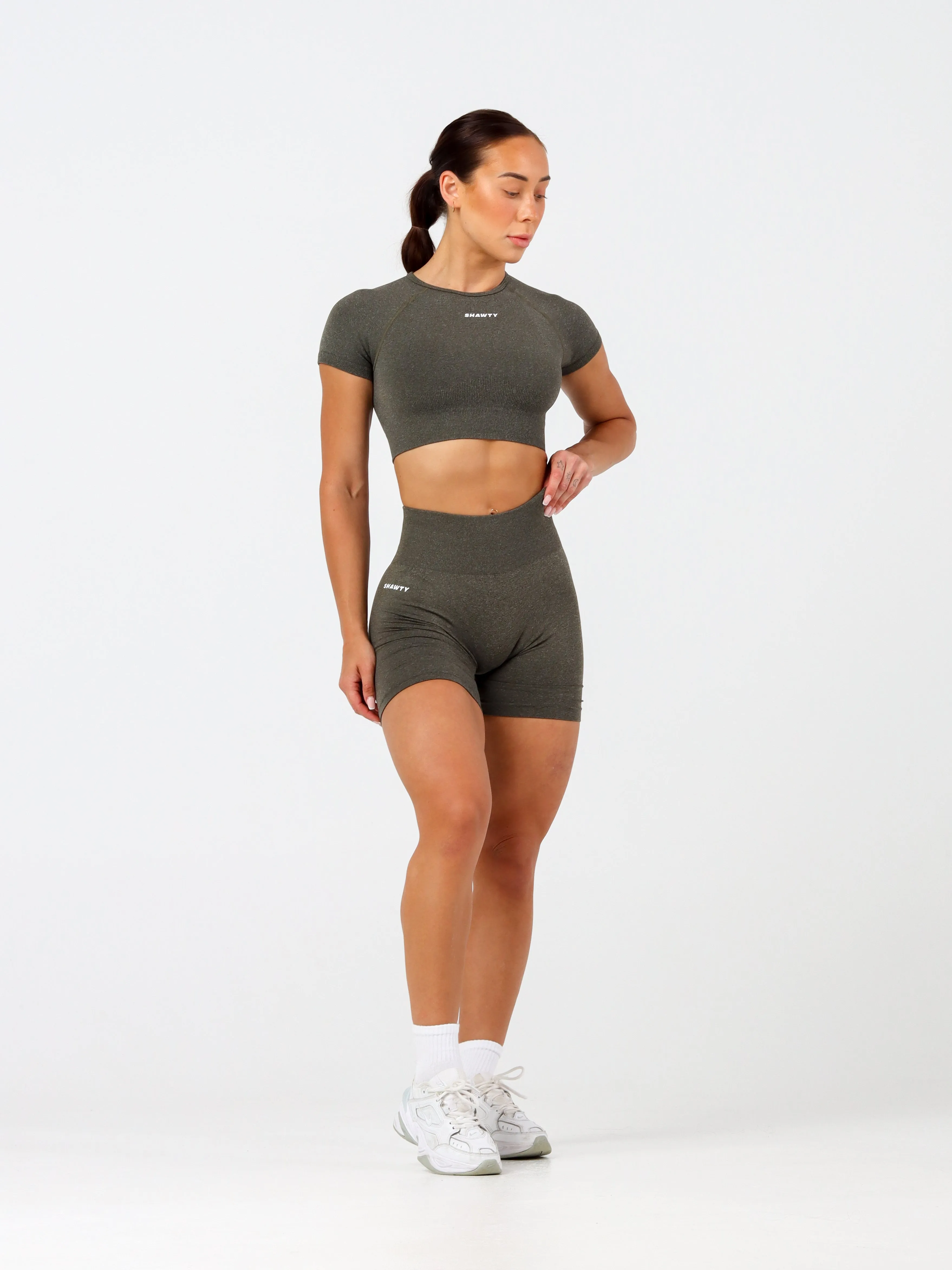 Plain Seamless Shorts