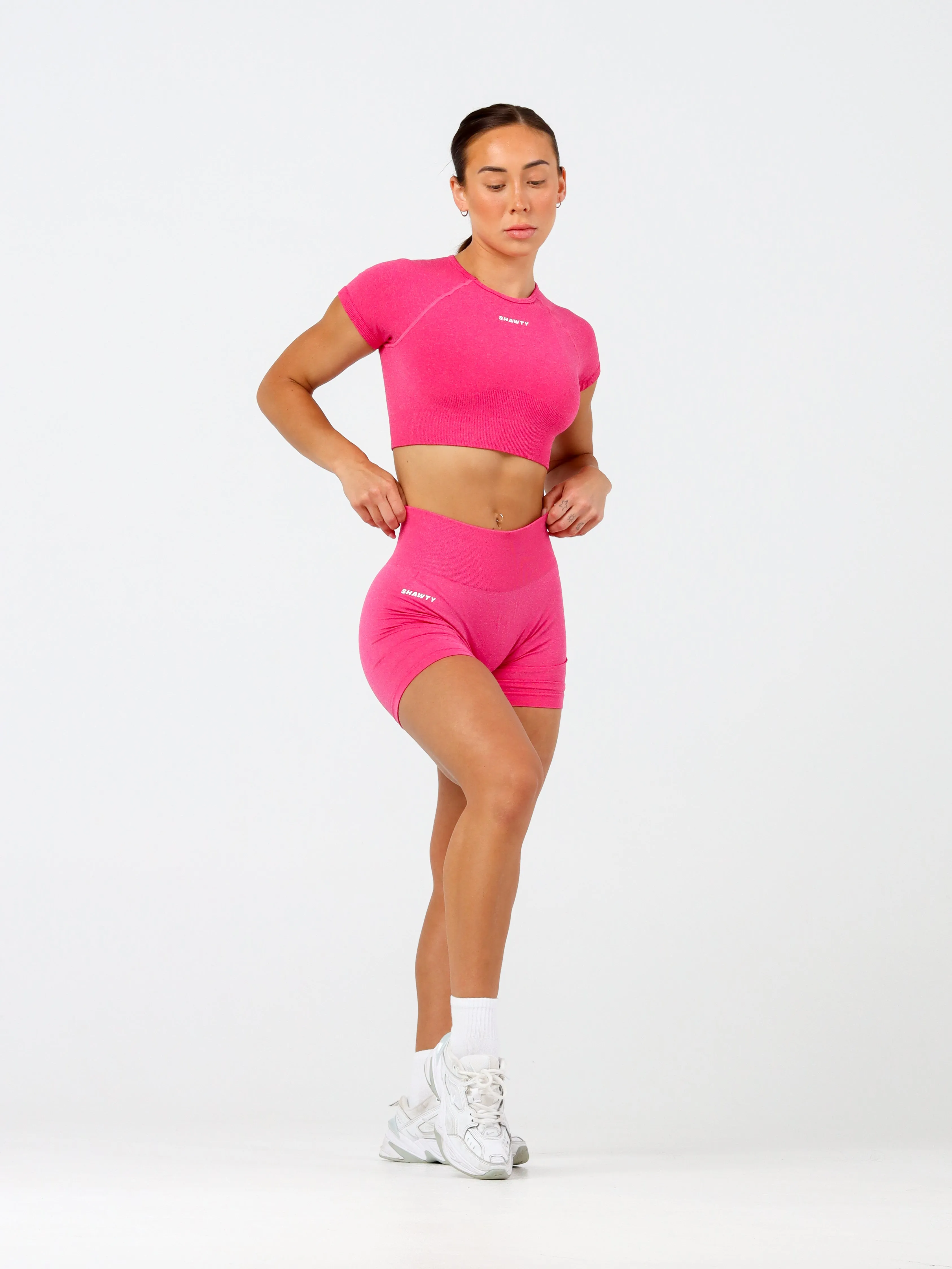 Plain Seamless Shorts