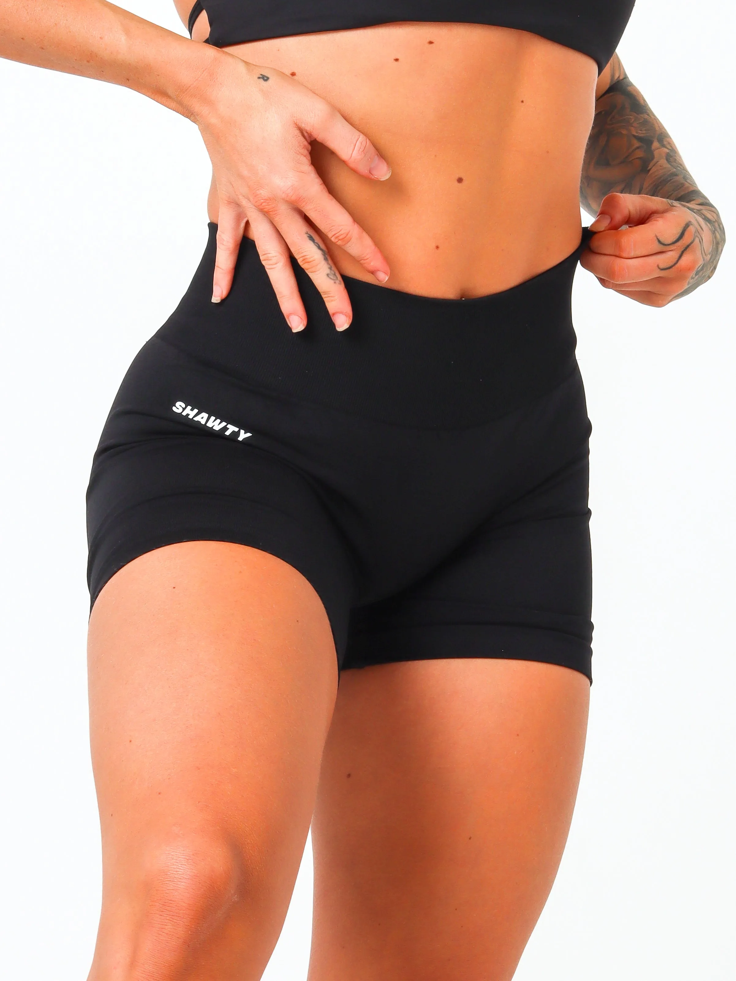 Plain Seamless Shorts