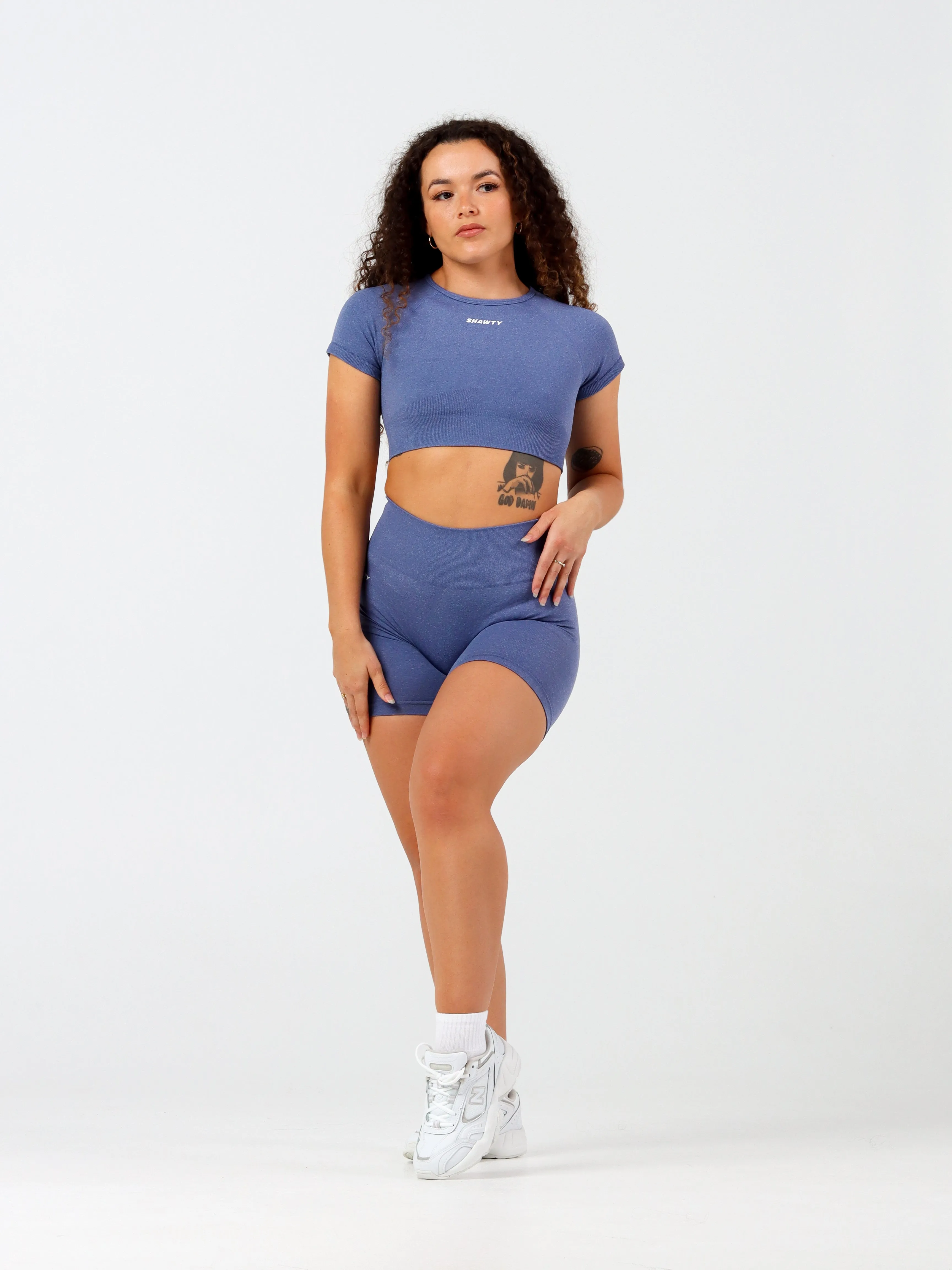 Plain Seamless Shorts
