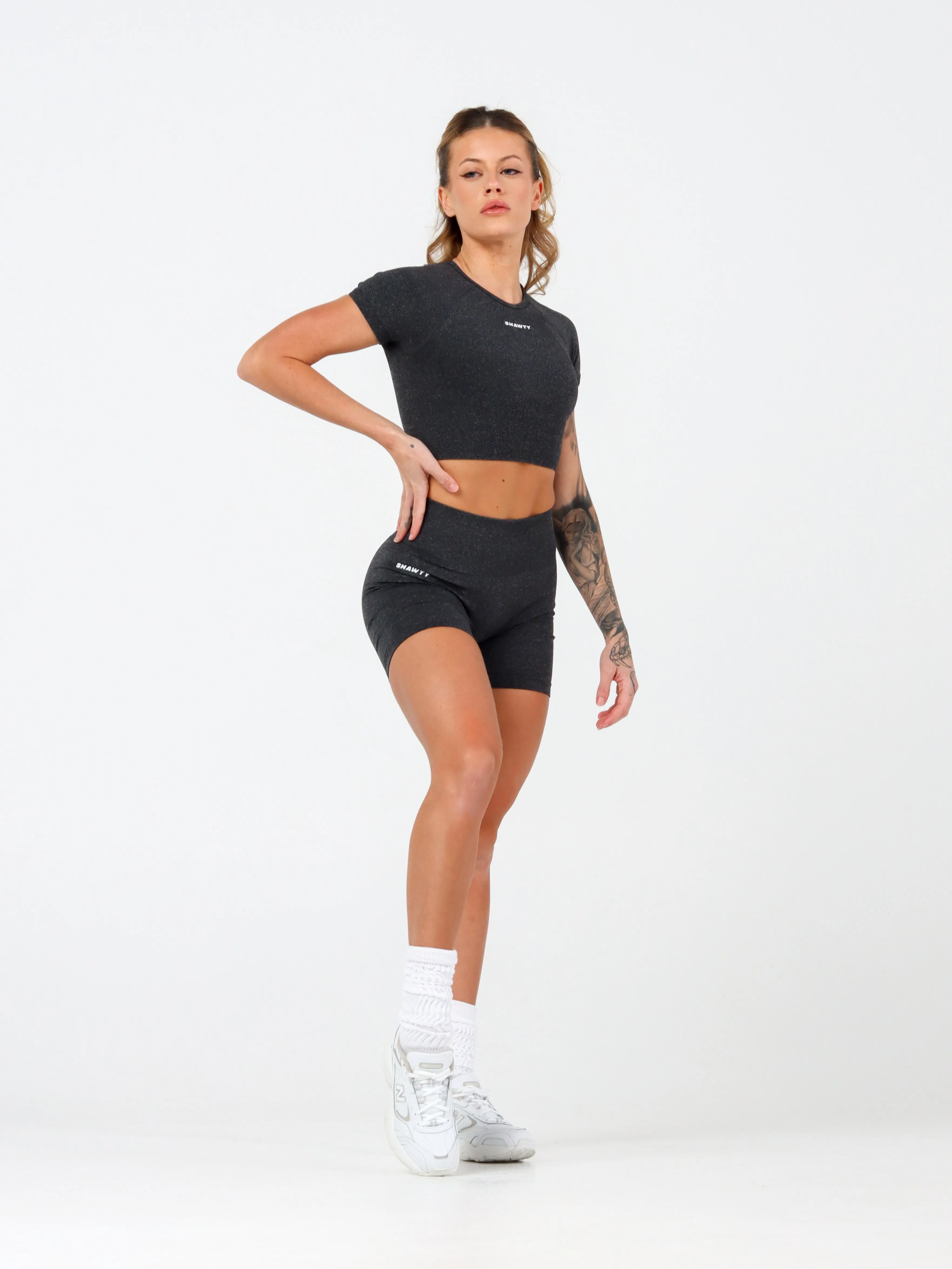 Plain Seamless Shorts
