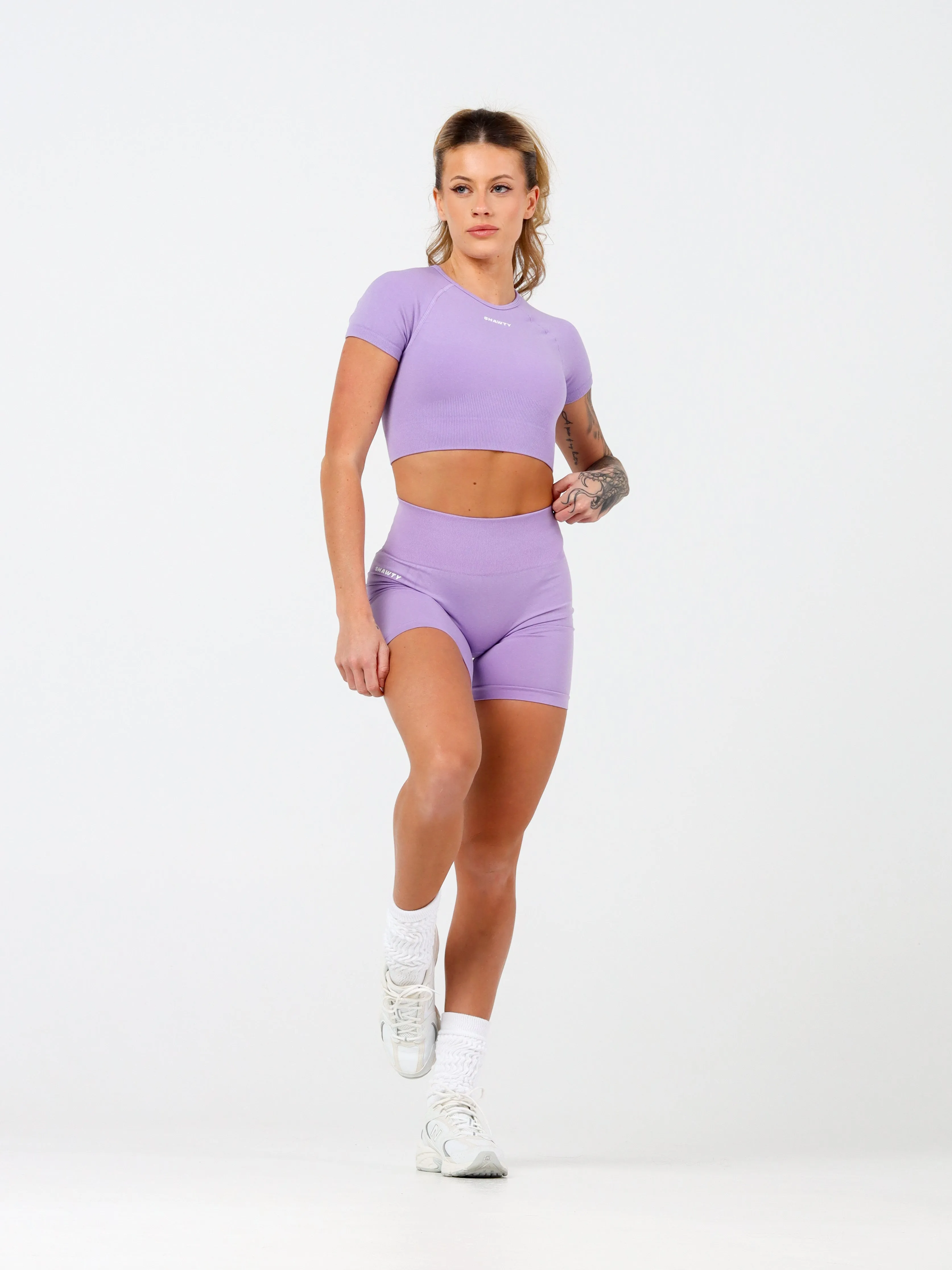 Plain Seamless Shorts