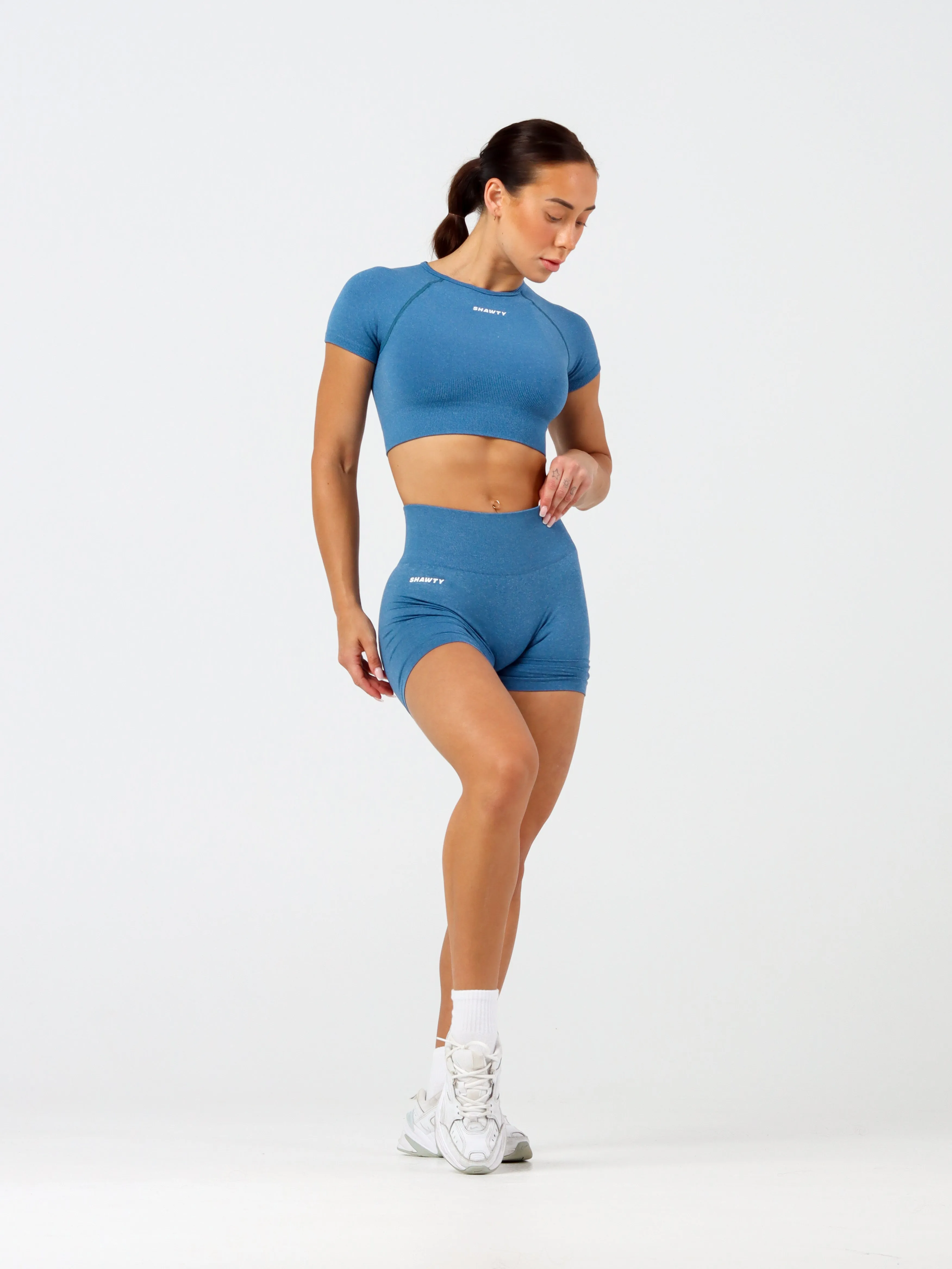 Plain Seamless Shorts