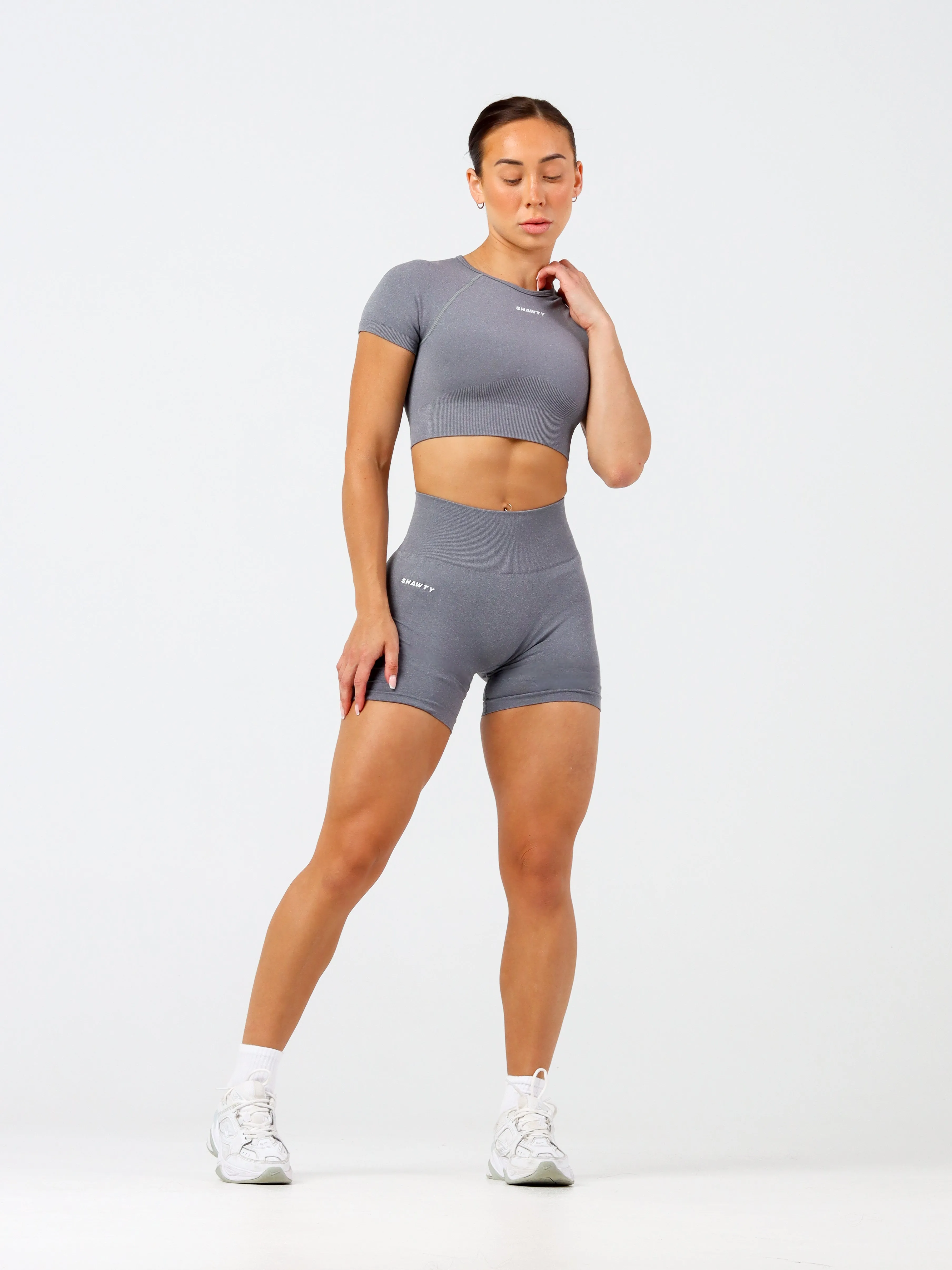 Plain Seamless Shorts