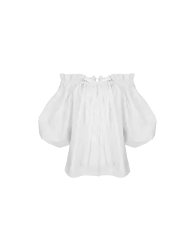 RELAXE BLOUSE WHITE