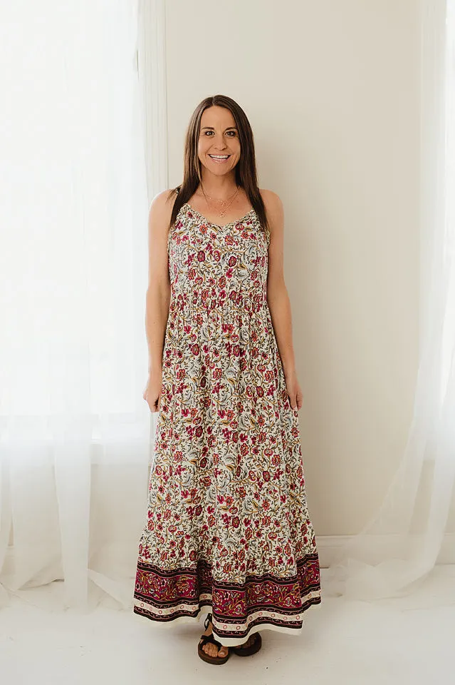 Ruffle Hem Maxi
