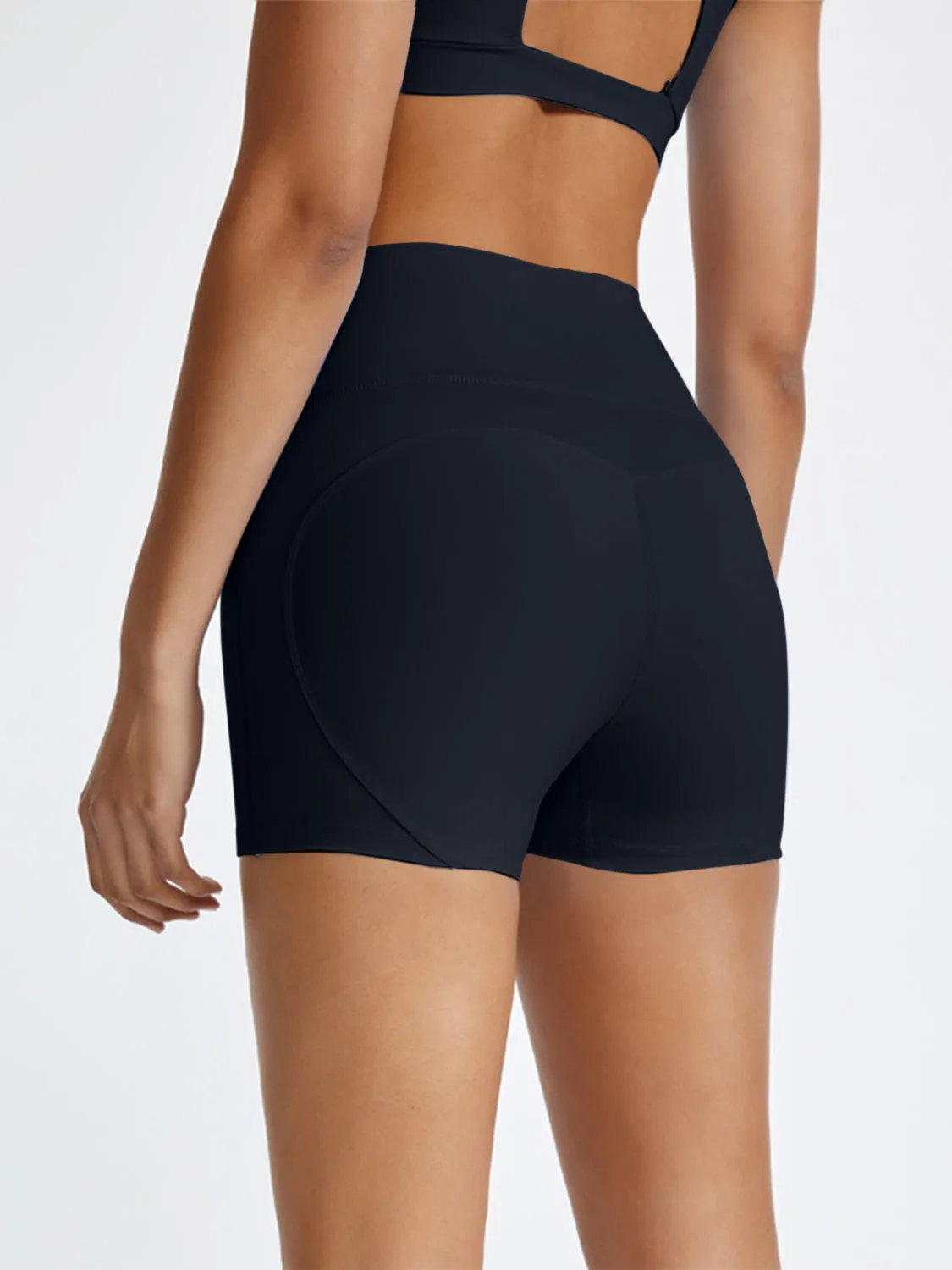 Shoreline Boutique High Waist Stretchy Active Shorts