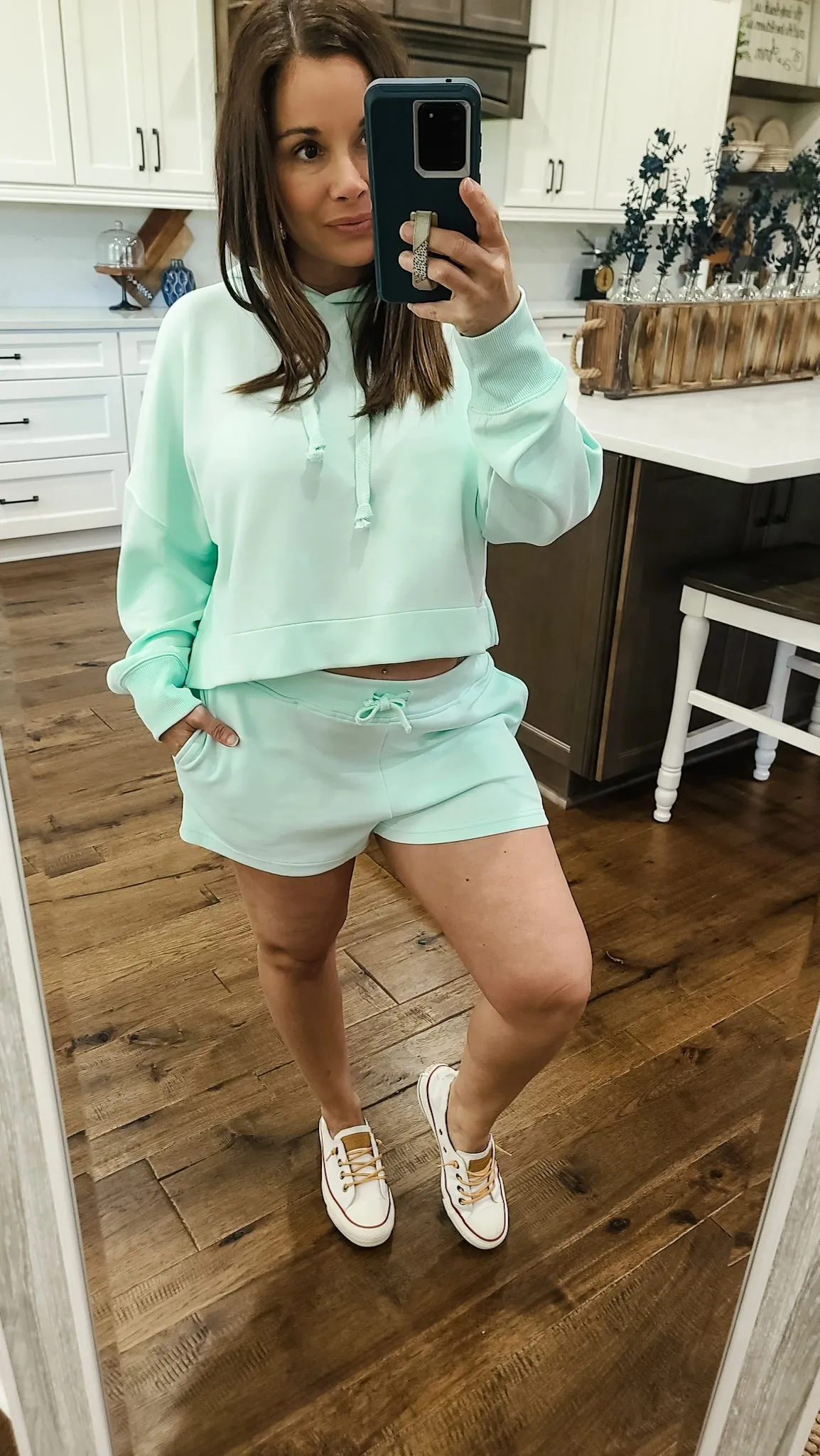 Simply Southern Shorts- Ice