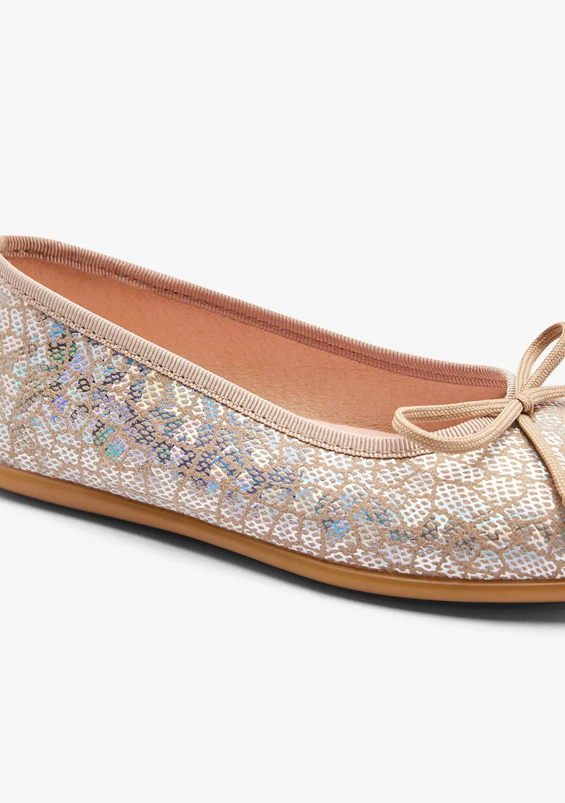 Snake Bow Ballerinas